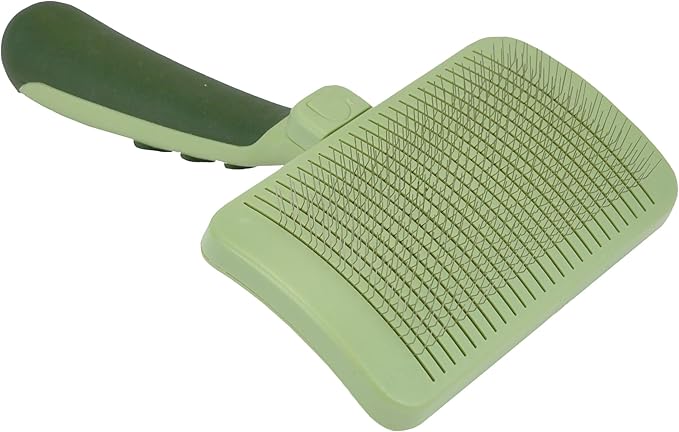 Coastal Pet Safari Dog Self-Cleaning Slicker Brush - Dog Deshedding Brush - Prevents Mats and Tangled Hair - For Dogs with Short or Long Hair - Large - 8" x 4.5"