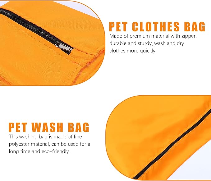 Hemobllo Laundry Hair Catcher Dog Laundry Bag Polyester Material Fading-resistant for Long Use