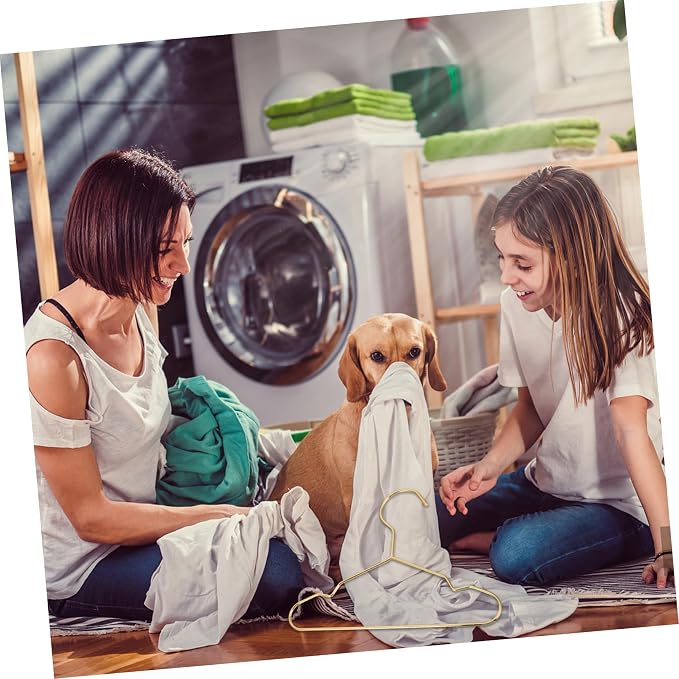 3pcs Clothes Hangers for Pet Garment Storage Pet Apparel Organizers Quality Design Strong Structure for Dog Clothing