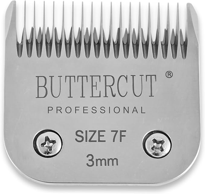 Geib Buttercut Stainless Steel Dog Clipper Blade, Size-7F, 1/8-Inch Cut Length
