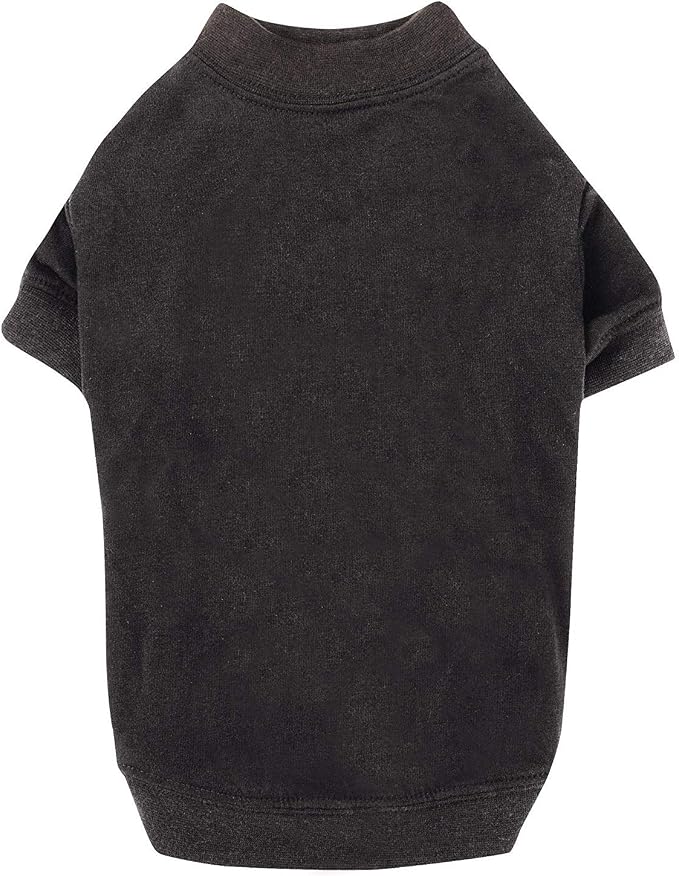 Zack & Zoey Basic Tee Shirt for Dogs, 20" Large, Black