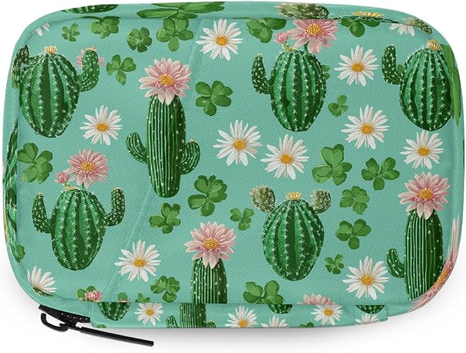 Travel Pill Organizer Cactus Flower Small Pill Case
