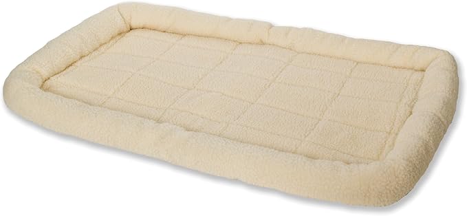 Pet Lodge® Fleece Pet Bed | Crate Pad | Machine Washable Dog Bed | Easily Storable