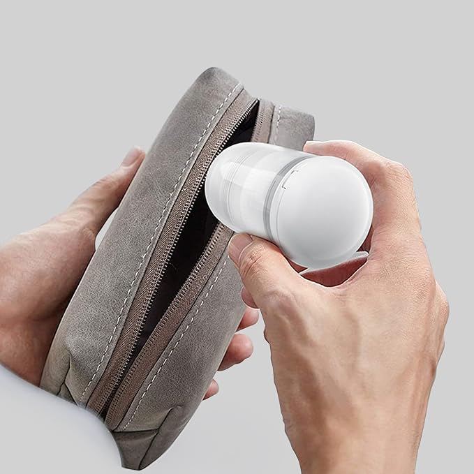 Pill Cutter Crusher Splitter: 3-in-1 Portable Storage Case White