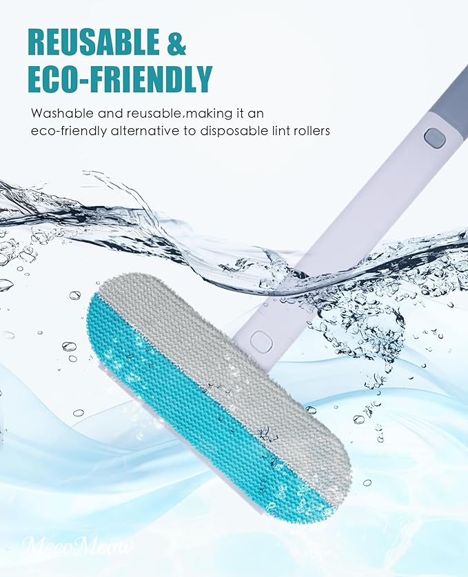 Pet Hair Removal Brush for Couch, Durable, Reusable, Washable Lint Cleaner for Dog and Cat Hair, Gentle on Furniture, Effective on Carpets, Clothing, Bedding-Simple