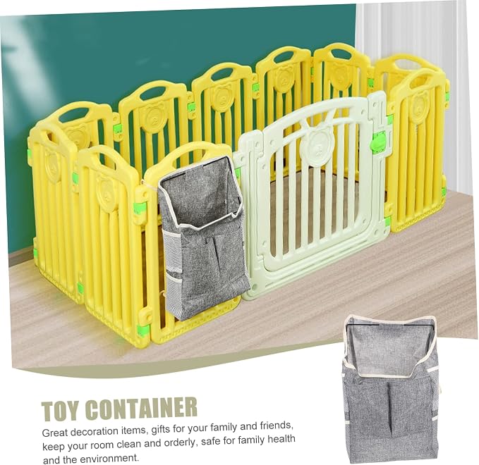 Happyyami PET Storage Bag for Toys and Accessories Hanging Food Pouch Organizer Sturdy Waterproof Container for Dogs and Cats for Home or Travel