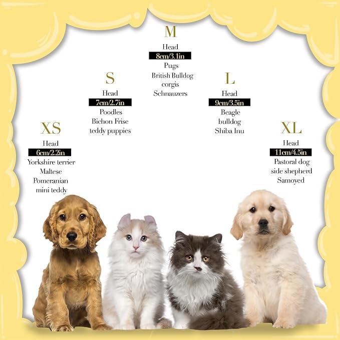 Lovelyshop Princess Pet Tiara Crown for Cats & Dogs, M, Yellow