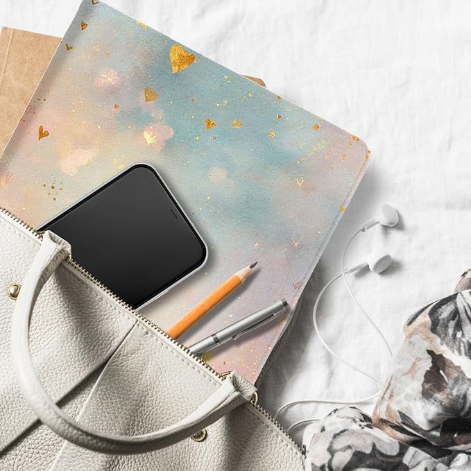 for Microsoft Surface Pro 7 Plus,Surface Pro 7/6/5/4 12.3" Tablet Case,Auto Wake/Sleep,Adjustable Stand Protective Cover - Dreamy Heart Watercolor