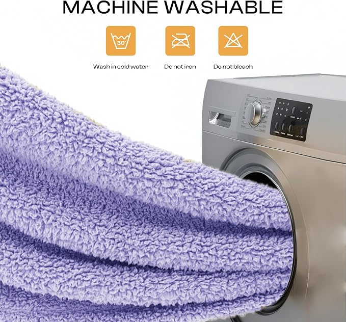 Luciphia 3 Pack Soft Sherpa Fleece Blankets for Dogs Cats Puppies,30"x20" | Fluffy Throw Blanket Washeble for Crate Bed Couch Indoor. Cozy Pet Blanket, Puppy Essentials Dog gift,Purple,Medium