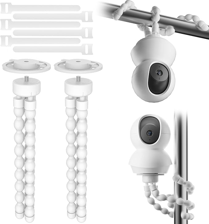 Tripod Baby Monitor Mount-White(2pcs)