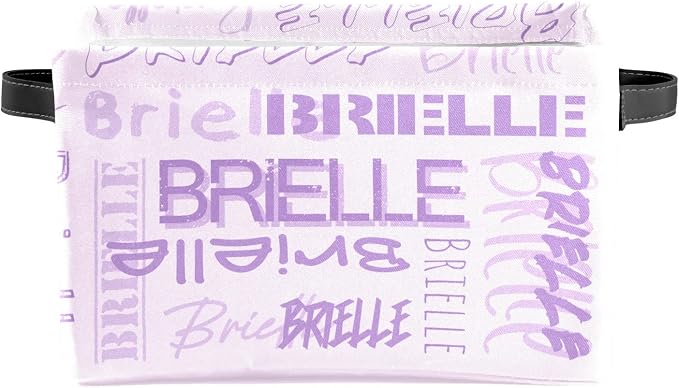 Personalized Storage Bins with Name Custom Kids Storage Basket Cubes Organizer with Handles for Organizing Boys and Girls Toys Shelf Closet Nursery Baskets Boxes, 1 Pack
