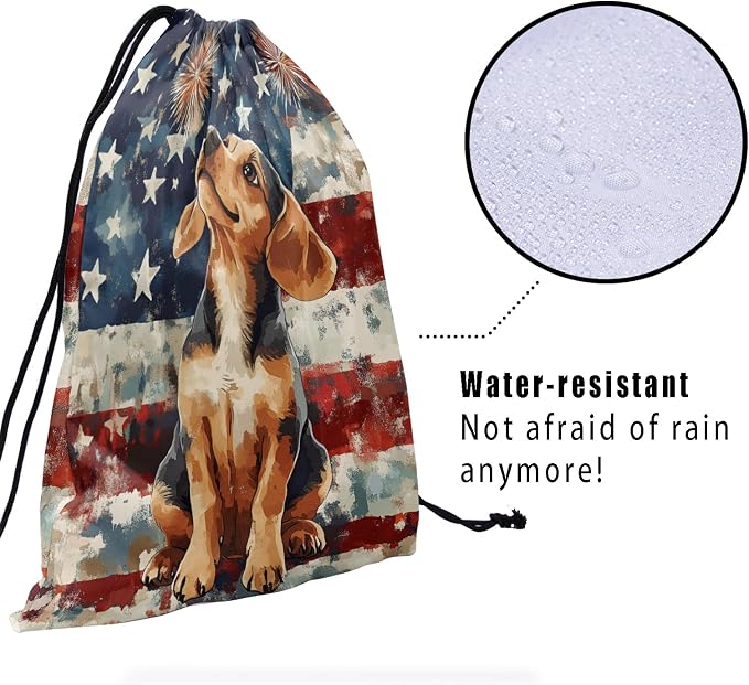 Nerxy Pet Gymnastics Grip Bag Dog Cat Drawstring Grip Bags Puppy Shoe Bag Gym Storage Pouch