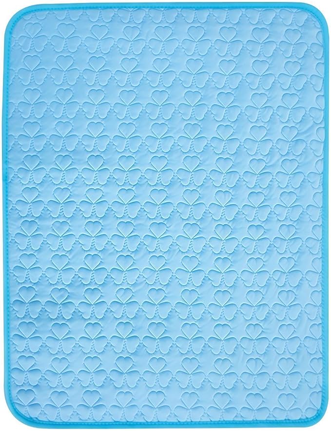 Pet Cooling Mat - Anti-Slip Sleeping Cushion for Puppy | Washable Summer Cat Cooling Pad for Puppy Kitten Floor Sofa Crate Home Travel Bedding Small Medium Dog Kennel