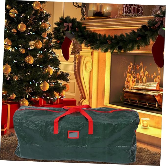 BESPORTBLE Large Christmas Tree Storage Bag Organizer Handles Heavy Duty Household Storage for Holiday Trees and Decorations