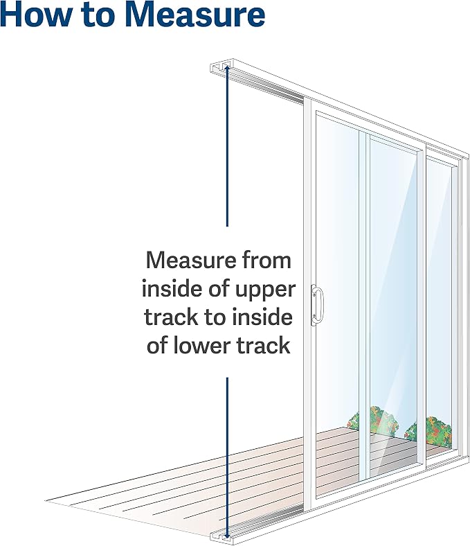 PetSafe Sliding Glass Pet Door, 1 Piece, Large-Tall Dogs to 130 lb, Bronze | Adjustable Height 75 7/8 to 80 11/16 Inches, No-Cut DIY Install into Existing Track, Magnetic Flap, Durable Aluminum Frame