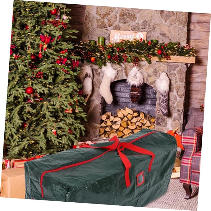 CHILDWEET Large Capacity Christmas Tree Storage Bag Organizer Pouch with Handles for for Storing Artificial Trees and Holiday Decorations