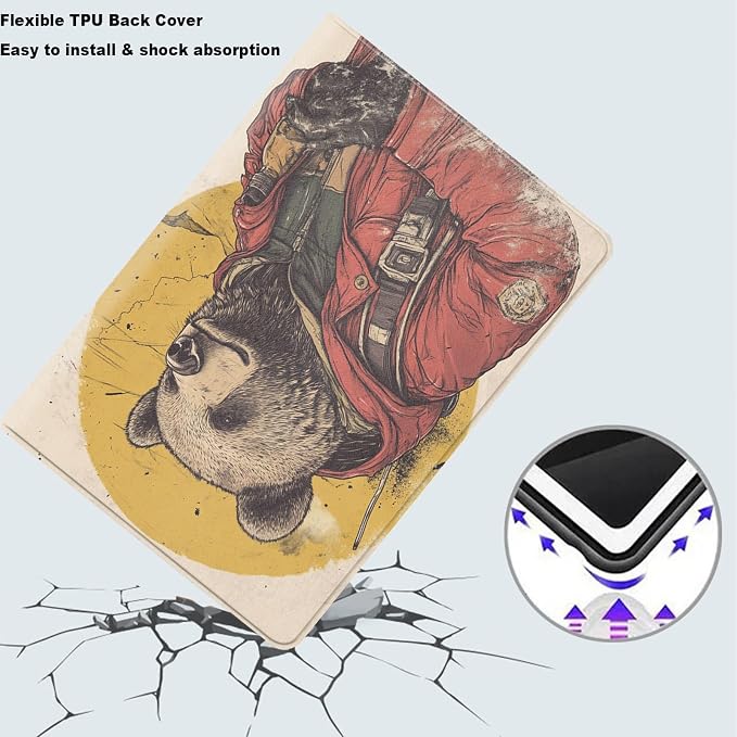 Tablet Case for iPad mini 5/4 Case 7.9 Inch 20219/2017,Shockproof Protective Cover with Stand,Auto Wake/Sleep,Cartoon Bear
