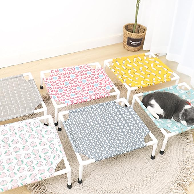 Pet Camp Bed Sheet Replacement Swing Bed Indoor Sleeping Nylon Sheet Swing Puppy Pet Sheets