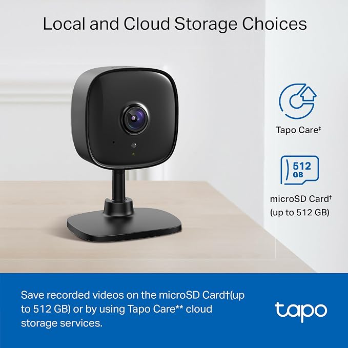 Tapo 1080P Indoor Security Camera, Baby Monitor, Dog Camera, C101(4-Pack)