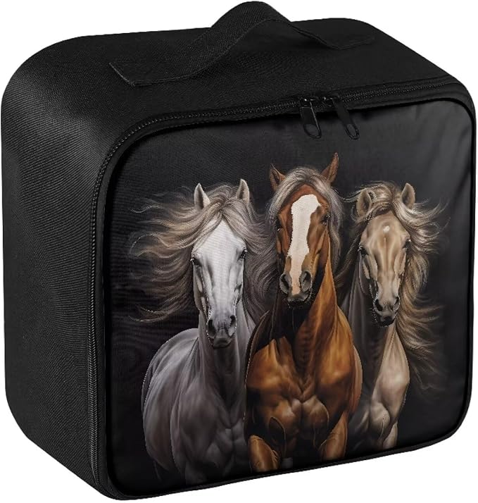 Rnyleeg Horse First Aid Kit Bag Portable First Aid Kits for Businesses Medium Emergency Medical Kit for Home Medicine Storage Bag