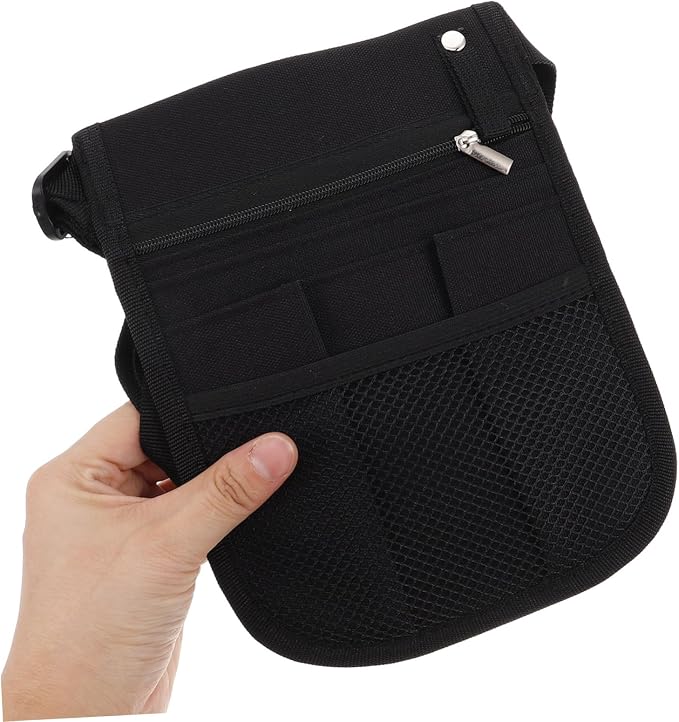 Beavorty Multi-Color Adjustable Nurse Fanny Pack Oxford Cloth Waist Bag Utility Organizer for Nurses Portable Care Kit for Tools and PET Grooming