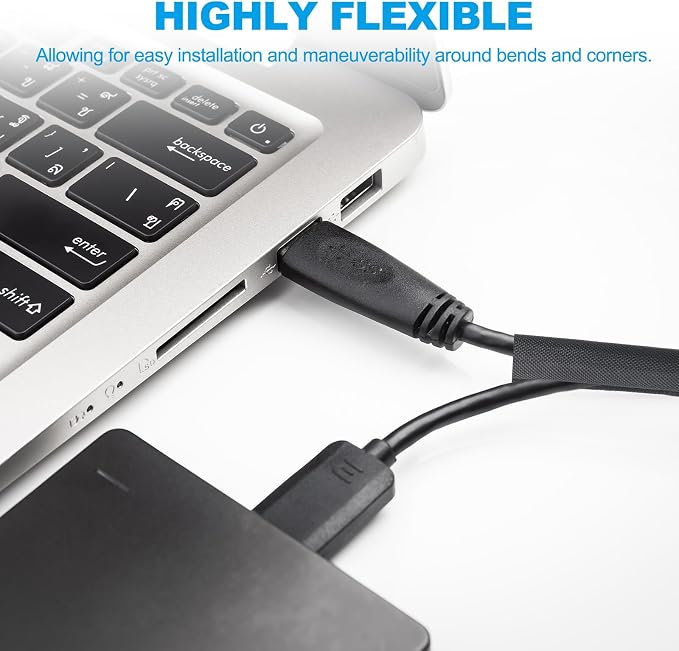 PATIKIL Cable Sleeve with Hook and Loop Fastener, 6.6 Ft x 4.72" Wire Manager Cord Protector Trolling Motor Cable Sleeve Dog Cat Cord Wrap Protector for Computer Wire