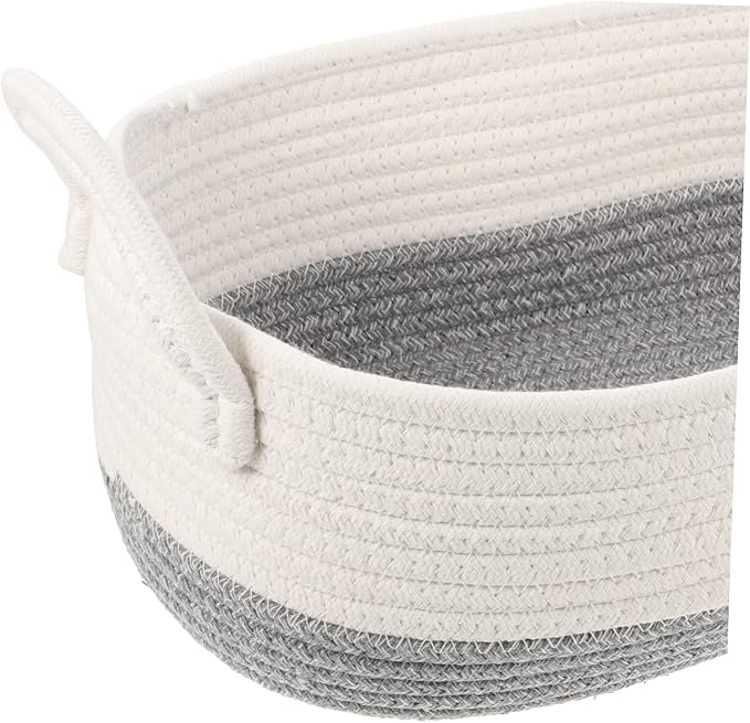 Healifty 3pcs Woven Dog Toy Storage Basket Compact Practical Pet Organizer for Toys Easy to Move Safe Material for Neat Home Organization