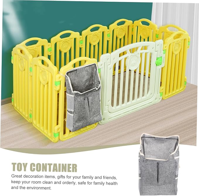 POPETPOP PET Storage Bag Multi-Function Toy Container Hanging Design Convenient Food Pouch for Dogs and Cats Sturdy and Versatile Organizer for PET Supplies