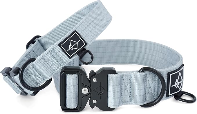 MADE TO ROAM Explorer Dog Collar | Heavy Duty Nylon & Durable Metal Buckle | Premium adjustable collar with rust-resistant hardware. Fits small to large dogs. 15 colors. Matching leash & harness