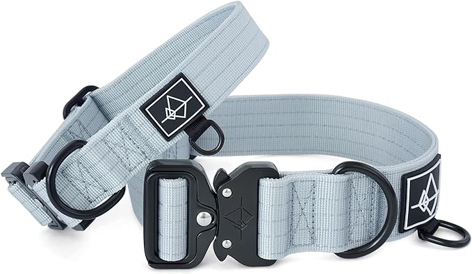 MADE TO ROAM Explorer Dog Collar | Heavy Duty Nylon & Durable Metal Buckle | Premium adjustable collar with rust-resistant hardware. Fits small to large dogs. 15 colors. Matching leash & harness
