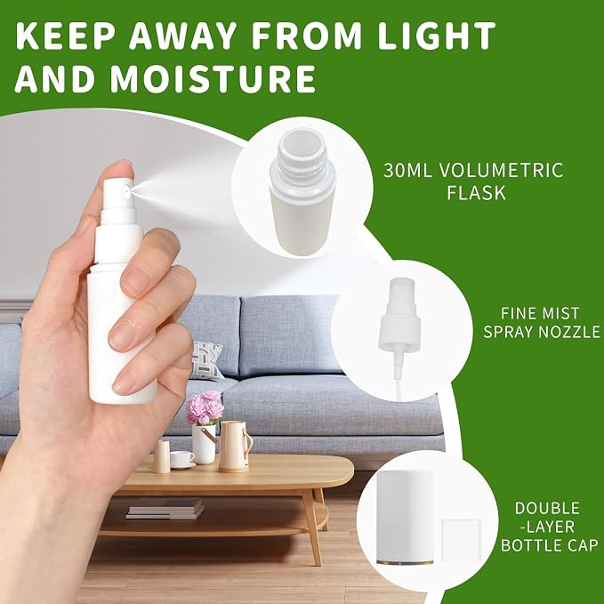 Bulk 105-Pack Travel Perfume Spray Bottles 1oz, Empty Refillable Fine Mist Atomizer TSA Approved Mini Fragrance Sprayer, Cruise Toiletry Party Favor, Small Business Wholesale Supplies, Clear