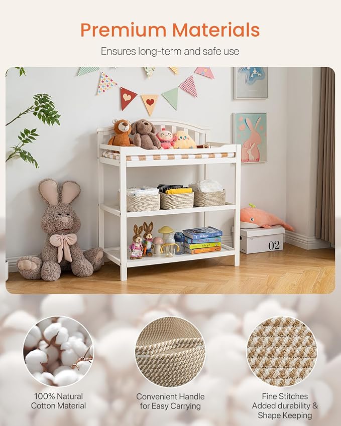 KALLAX Small Woven Storage Basket for Organizing, 12 x 8 x 4.5 inch, 3 Pack | Shelf baskets for closet organization, toy storage and home decor, Perfect as empty gift baskets for holidays, Brown