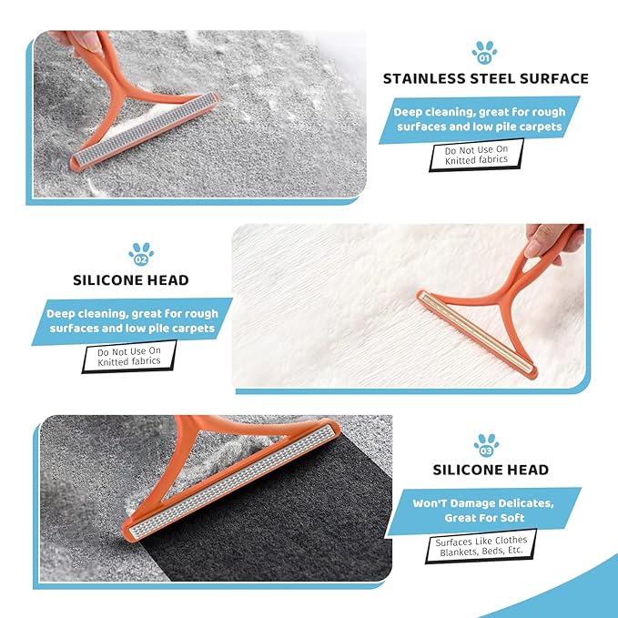Pet Steam Brush for Dog & Cat – 3-in-1 Spray Hair Removal Comb for Shedding & Grooming, Softens Fur & Reduces Static – Water Brush for Long & Short Coats, Bath-Hating Pets, Includes Waterless Shampoo