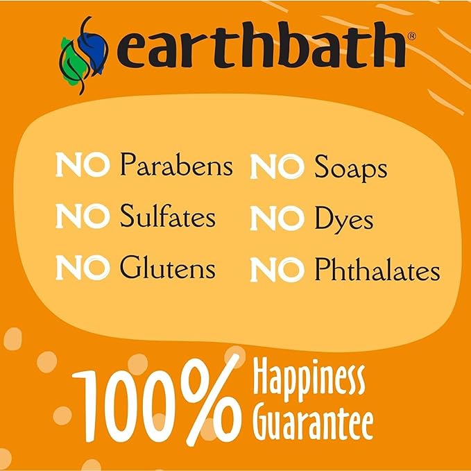 earthbath, Dog Ear Wipes - Gentle Dog Ear Cleaner, Best Pet Wipes for Dogs & Cats, Made in USA, Cruelty-Free Dog Wipes, Keep Your Pet's Ears Naturally Clear & Infection Free - 30 Count (2 Pack)