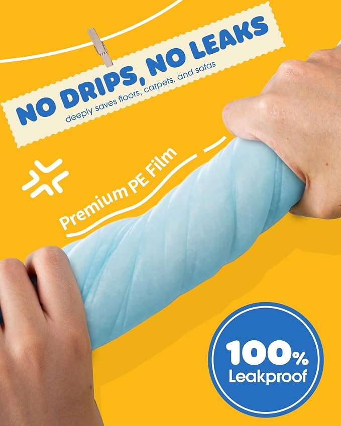50-Pack Extra Large Pee Pads - 34" x 28" Puppy Pads for Dogs with 6-Layer Leakproof Protection, Disposable and Quick-Dry Dog Pads with High Absorbency for Easy Potty Training | Extra-Large Pee Pads, Disposable, Quick-Dry Dog Pads, High Absorbency, Wee ...