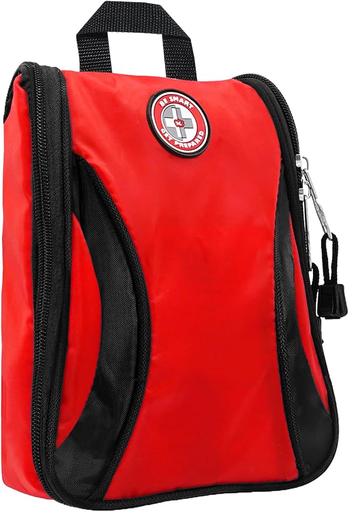 Be Smart Get Prepared 330 Pc First Aid Kit Car Home Office Outdoor in a Bag