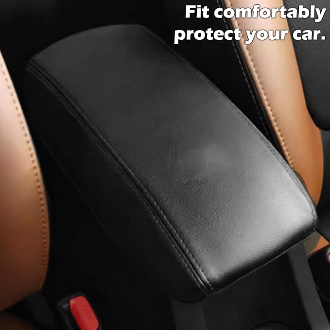 Center Console Cover for Toyota Corolla 2020 2021 2022 2023 2024 2025 2026 Leather Car Armrest Cover Cushion Interior Accessories Prevent Scratching