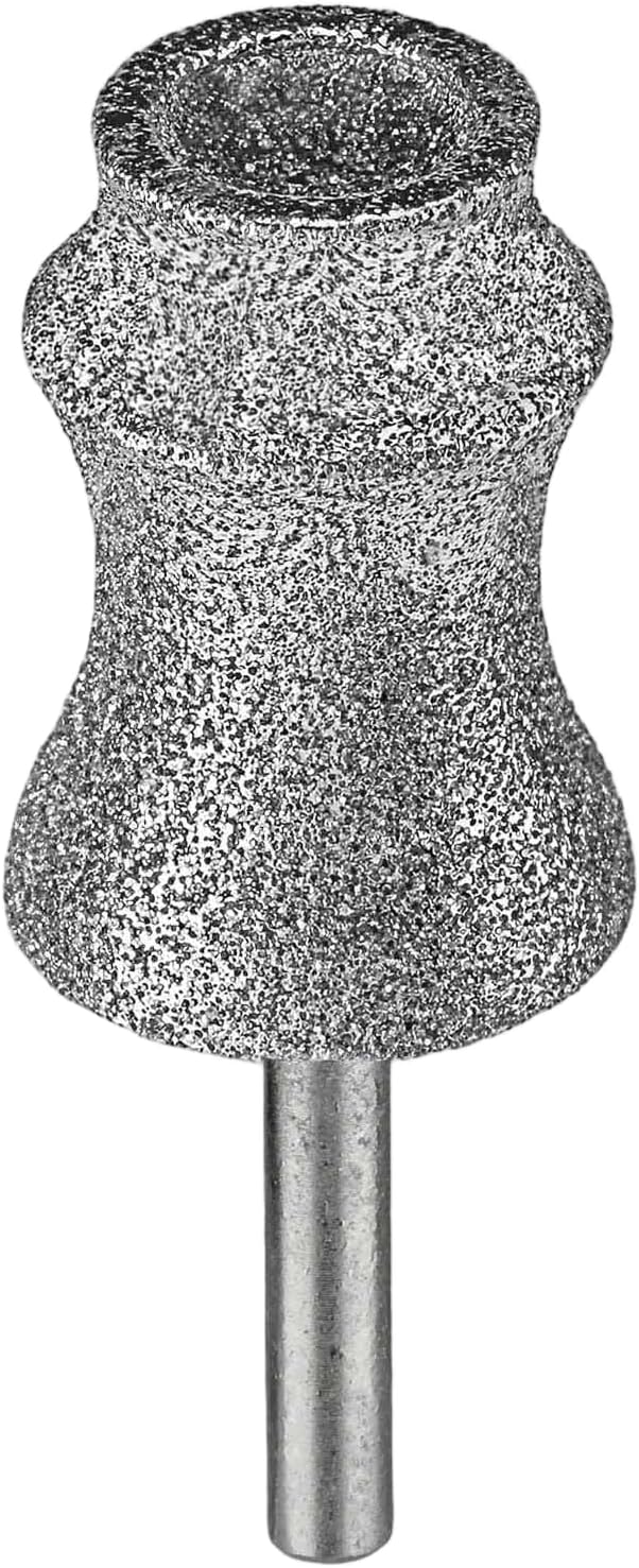 Painless for Dremel Dog Nail Grinder Attachment Replacement Heads - Diamond Bit Refill Tips Fit Dremel 7760 & 7350, Smooth Grinder Tool Accessories for Small/Medium/Large Dog/Cat Thick Nail Grinding