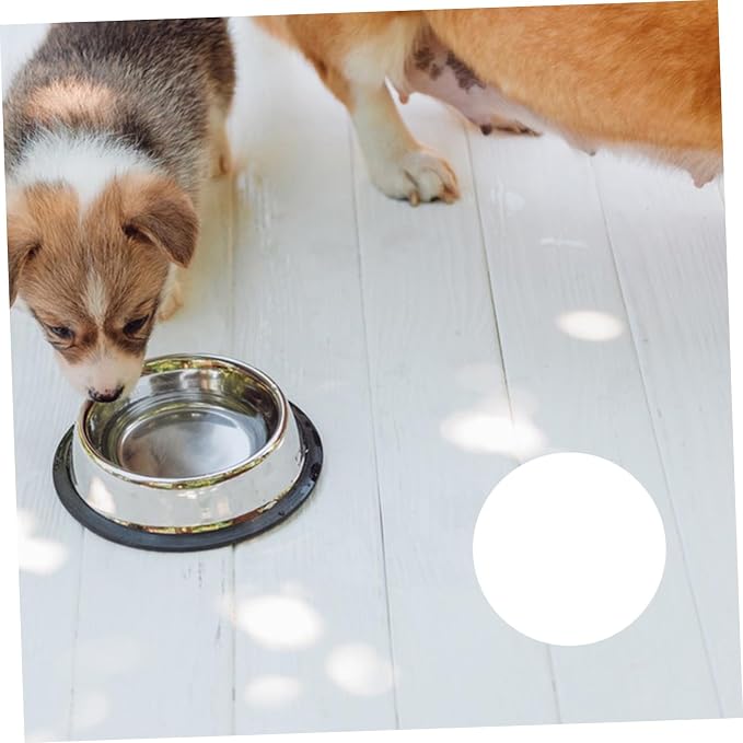 GANAZONO Wooden Dog Food Storage Box with 2 Airtight Canisters Pet Treat Organizer Stand Home Snack Crate for Dogs Sturdy Sealed Food Container for Kitchen Use