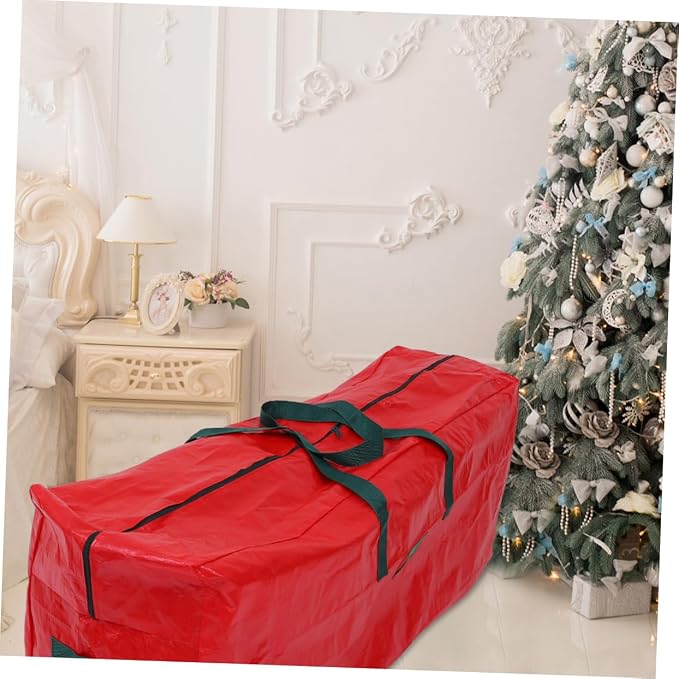 CHILDWEET Large Christmas Tree Storage Bag with Reinforced Handles Outdoor Organizer for Holiday Decorations for and Storage