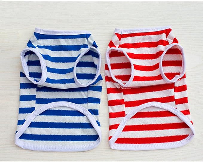 S-Lifeeling Sweet Shirts Spring Summer Teddy Dog Clothes Pet Costumes Handsome-Dog Pattern