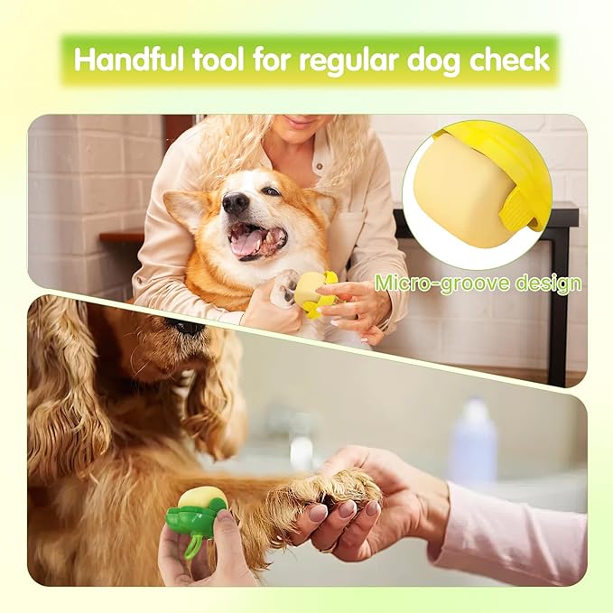 2 Pcs Protable Mini Lint Rollers, Reusable Washable Lint Rollers for Clothes Car Seats with Protective Cap, Travel Portable Lint Roller - Fits in Wallet, Pet Hair Remover(Green)