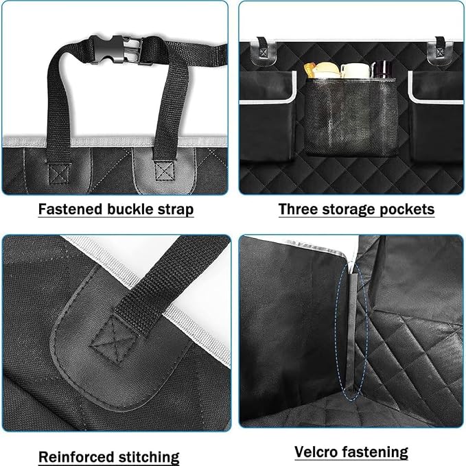 Cargo Liner for Dog for Caddy Maxi Cargo V 2020 | Durable waterproof; anti-slip scratch resistant; pet trunk cover; pet travel accessories; suv trunk protector