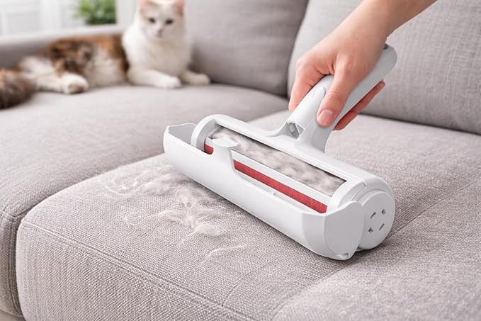Pet Hair Removal Roller - Reusable Lint Remover for Dogs & Cats