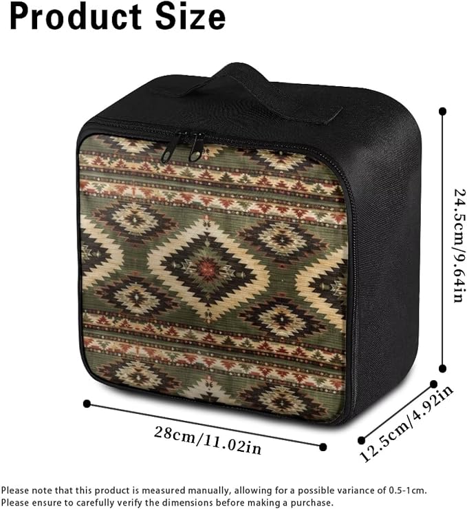 First Aid Kit Bag Pet Paw Cute Dog Print Empty Medic Bag for Pet Friendly Households and Outdoor Adventures Featuring Wear Resistant Material Breathable Tribal