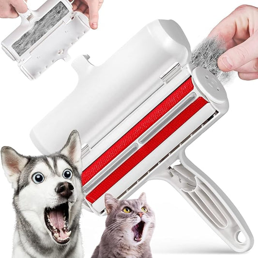Pet Hair Removal Roller - Reusable Lint Remover for Dogs & Cats