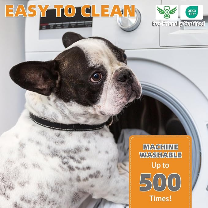 Washable Pee Pads for Dogs, 2 Pack Super Absorbent Reusable Puppy Training Pads Waterproof, Nonslip and Leak-Proof Dog Pee Pads, Large Pet Mats Whelping Pads for Floor, Crate, Couch, 36"x36"