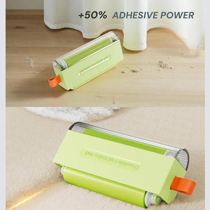 Mini Washable and Reusable Lint Roller for Clothes,Portable Sticky Roller Travel Size, Compact Pet Hair Remover and Small Lint Remover Extra Sticky