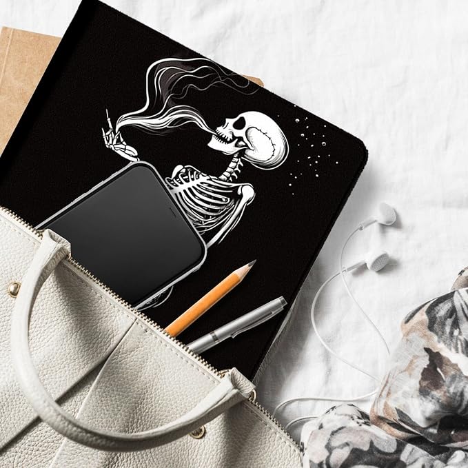 for Microsoft Surface Pro X/Pro X Plus-13 2019/2020/2021/2024 Tablet Case,Auto Wake/Sleep,Adjustable Stand Protective Cover - Skeleton