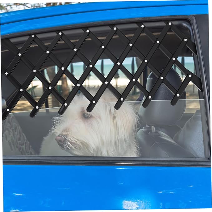 KESYOO Retractable Pet Fence for Car Window Dog Safety Fence Portable Protective Mesh for Vehicle Door Safe Ventilation for Easy Travel
